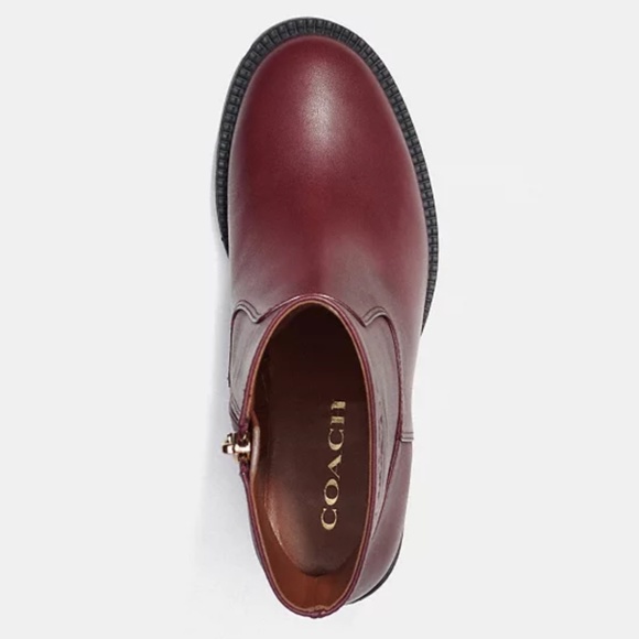 Brand New COACH Corinna Leather Bootie - Picture 4 of 11